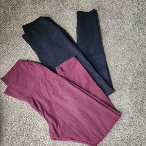 2 pairs of cotton soft leggings